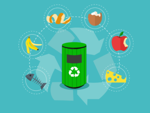 What is the treatment method of food waste?