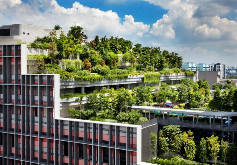 How do you make a high rise building sustainable