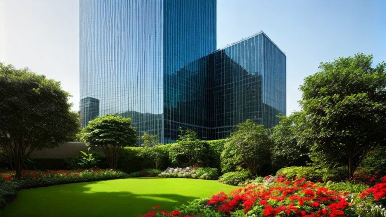 What is the green building in Seattle