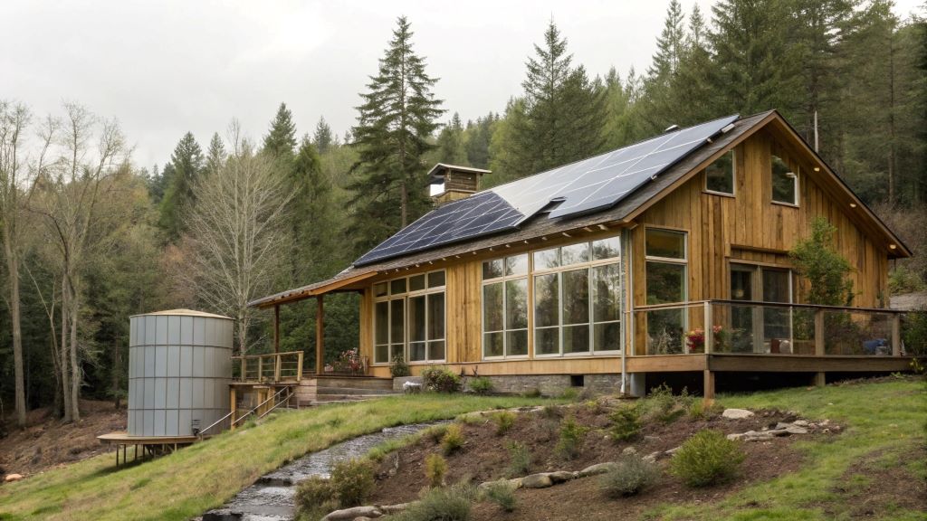 How to build an off-grid home legally