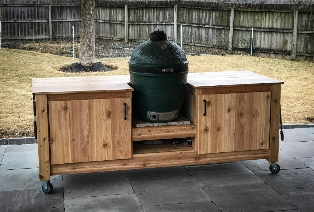How much does it cost to build a DIY Green Egg table